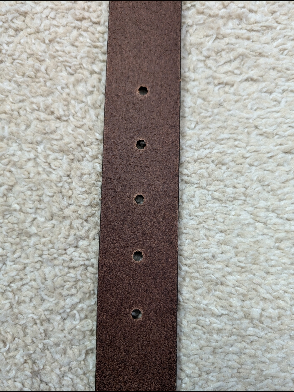 Timberland Men's Brown Leather Belt Size 38. New With Tags - Picture 6 of 6